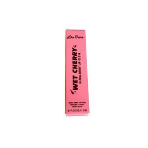 Lime Crime FLAMING CHERRY Wet Cherry Ultra Shiny Lip Gloss Full‎ Size New